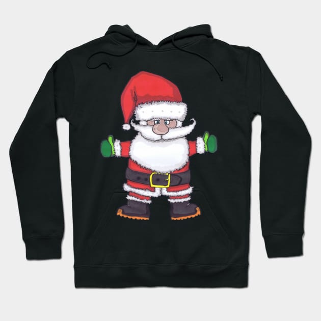 Father Christmas Hoodie by SpencerHart